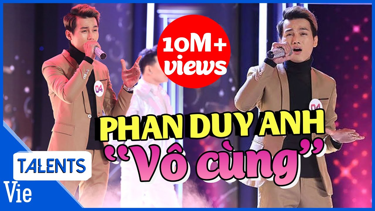 VieMusic | Đã tai nghe Phan Duy Anh hát live hit triệu view “Vô Cùng” đầy cảm xúc khiến Trấn Thành nổi da gà
